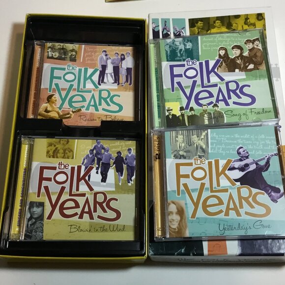 Time Life The Folk Years box set Singers And Songwriters Collection sixties CDs - Picture 8 of 9